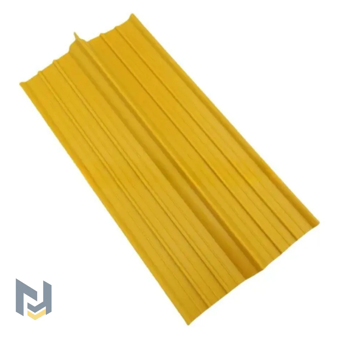 Profil Waterstop jaune en PVC pour joint de béton